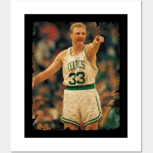 Larry Bird Just Embarrassing Defenders Posters and Art